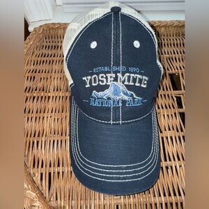 Yosemite National Park trucker hat.